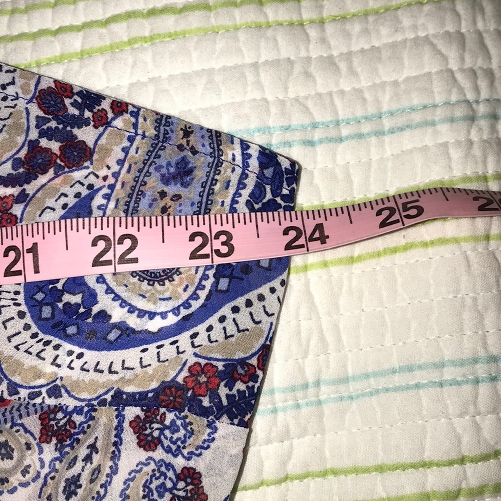 DressBarn Paisley Top 1655 - Picture 3 of 6